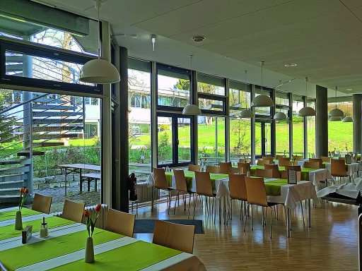 Kantine mit Aussicht
